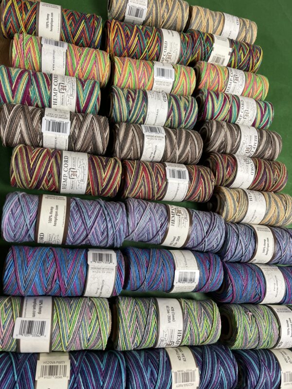 Variegated Hemptique cord